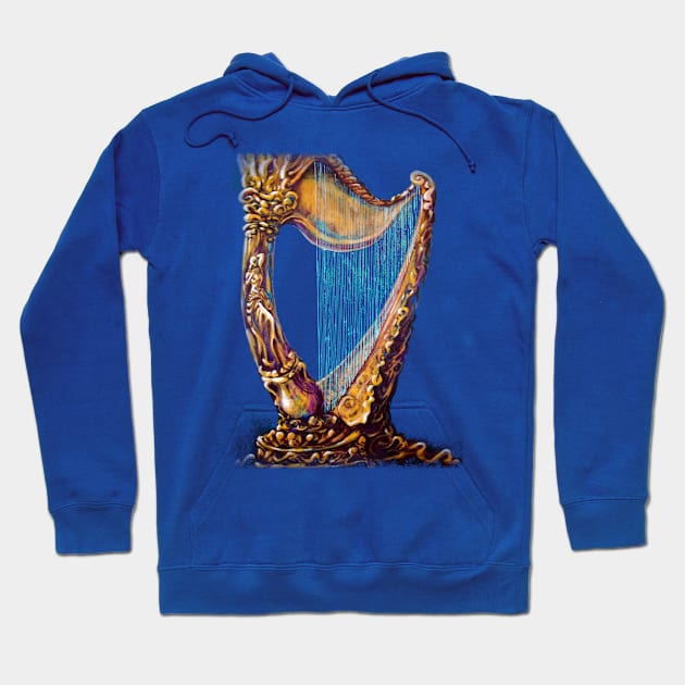 Harp Hoodie by Kevin Middleton